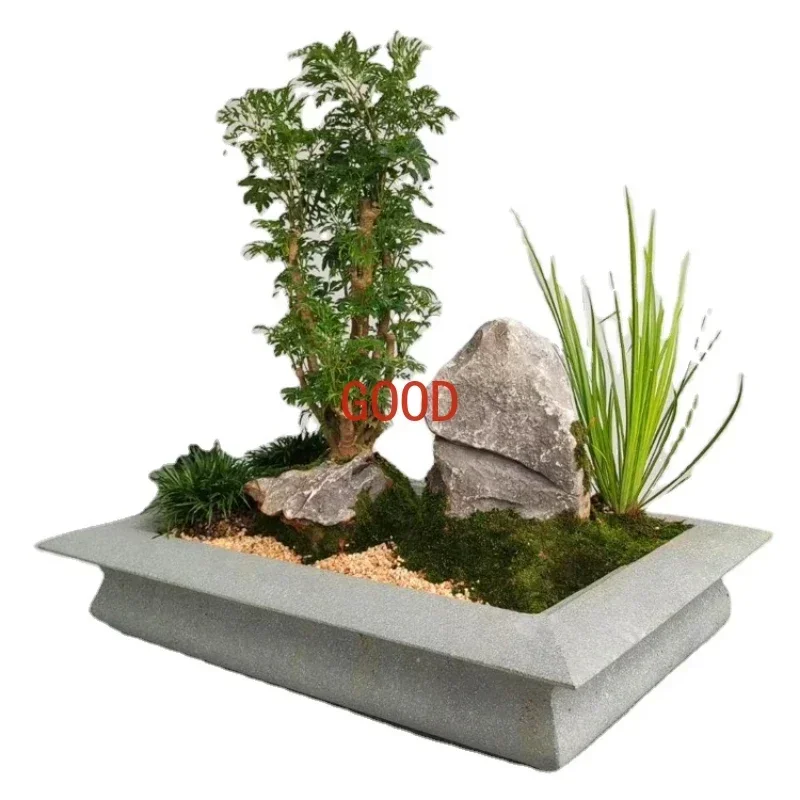 Bonsai Garden Art - Ogród Naturalny Kamienny Stolik do Herbaty