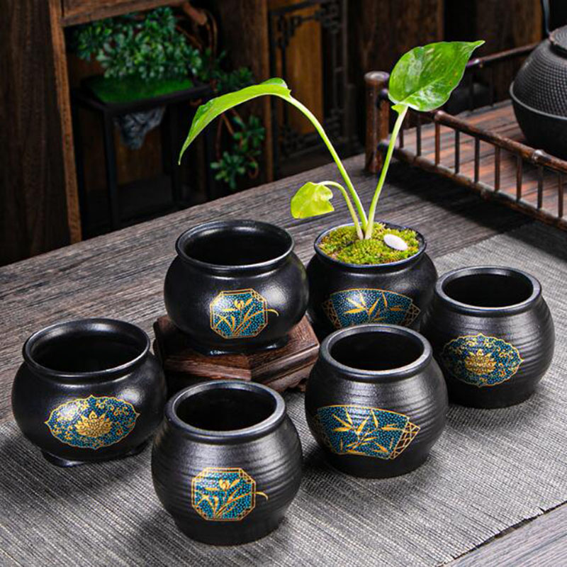 Bonsai Garden Art - Ceramiczna doniczka w stylu chińskim, wazon