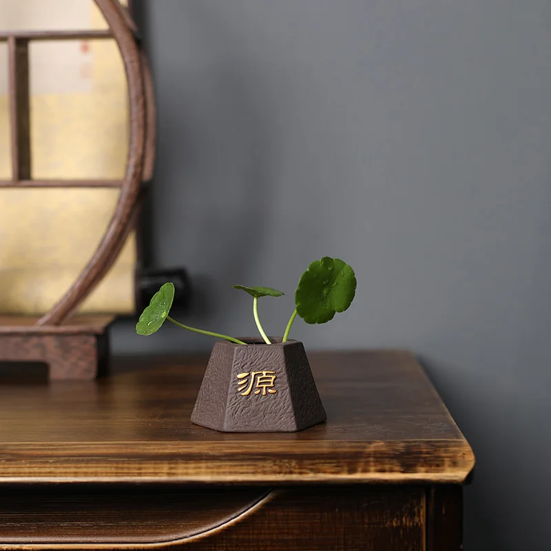Kreatywna fioletowa gliniana h – Bonsai Garden Pot recenzja i cena