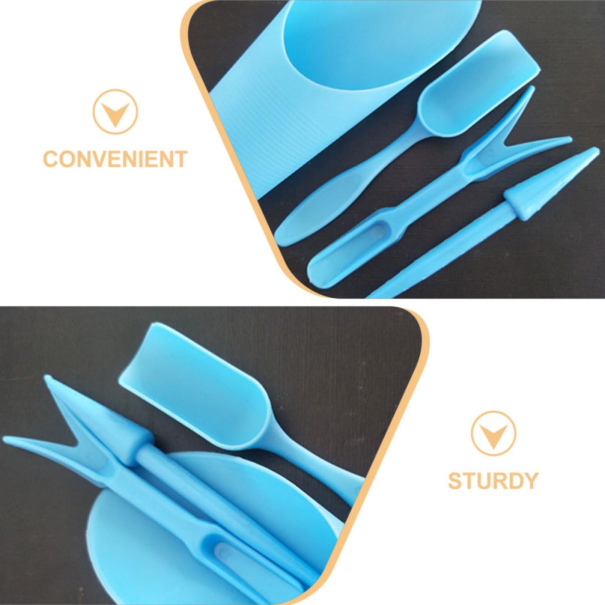 4 sztuk/zestaw, plastikowe trw – Soil Scoop Tool recenzja i cena