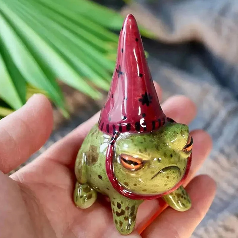 Urocze figurki żab do ogrodu,  – Bonsai Garden Art recenzja i cena