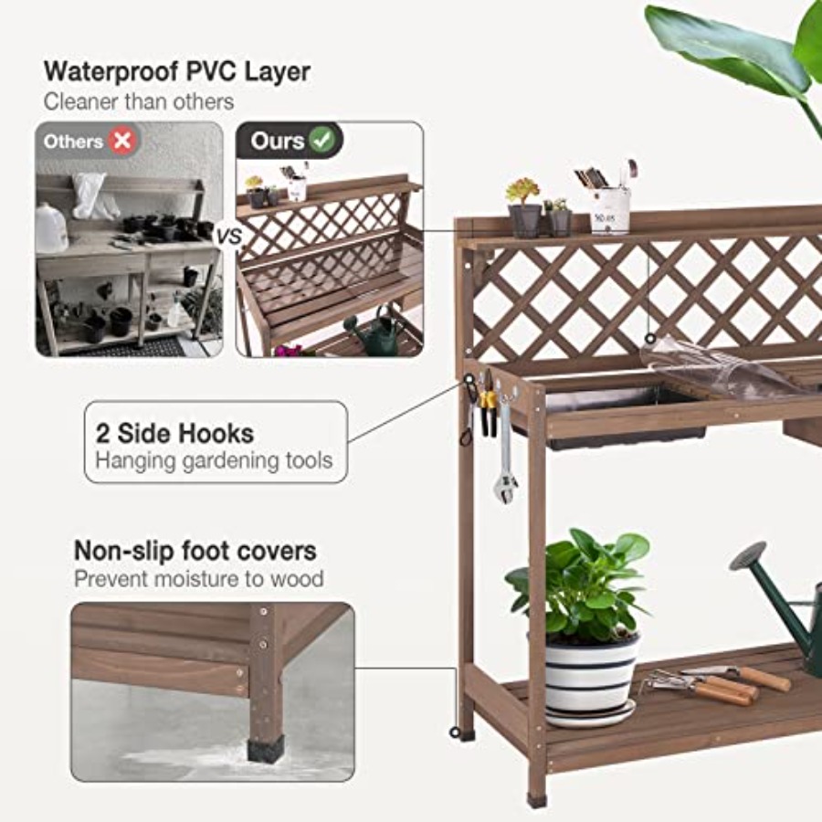 Ławka ogrodowa do prac ogrodni – Bonsai Garden Bench recenzja i cena